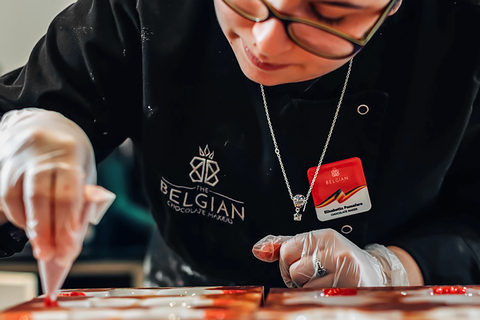 Bruxelles: Laboratorio di cioccolateria belga con degustazione