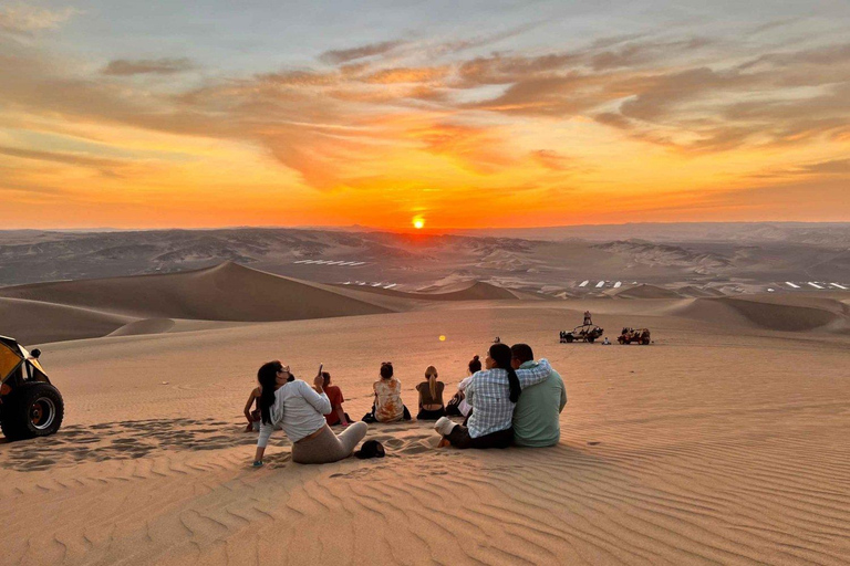 From paracas: Ballestas, Ica & Huacachina Round trip