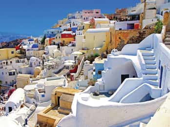 Naxos : Santorin : excursion en bateau avec visite guidée