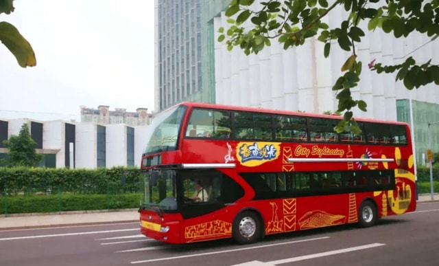 Guangzhou Hop-on Hop-off Double-Decker Sightseeing Bus