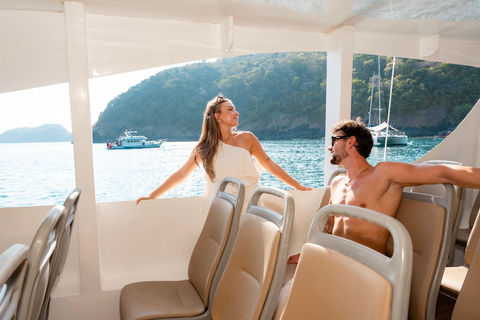Phuket: Phi Phi Island Catamaran Tour with Beachfront Lunch Full Day Tour without Transfer//No National Park Fee