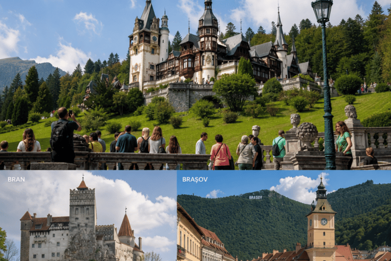 English Only: Dracula's Castle, Peles & Brasov Day Trip