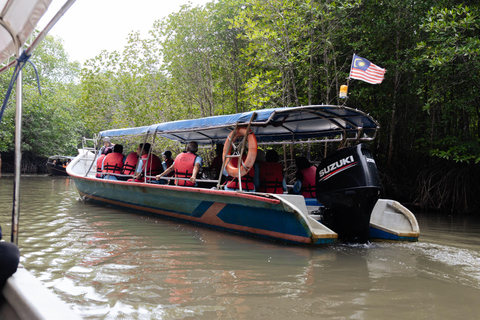Langkawi Mangrove boottocht op de rivier en privéstrandtourMedium boot (9-12 personen)