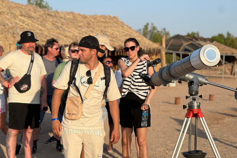 Passeio de camelo com pôr do sol e observação de estrelasServiço de busca no hotel em Hurghada