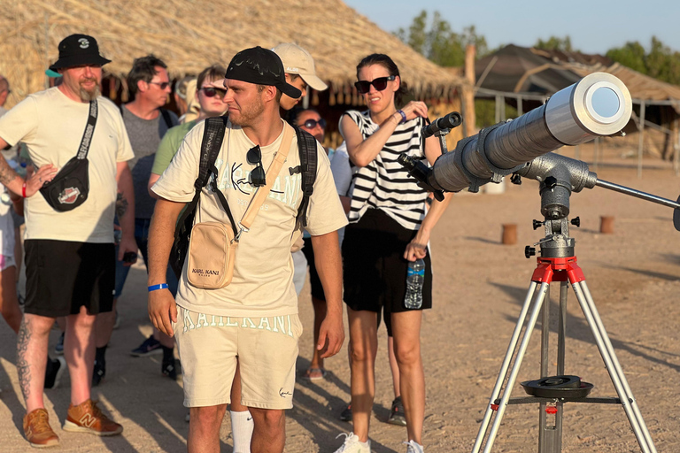 Passeio de camelo com pôr do sol e observação de estrelasServiço de busca no hotel em Hurghada