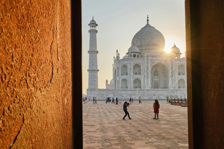Agra: tour privado de día completo al Taj Mahal y el fuerte de Agra