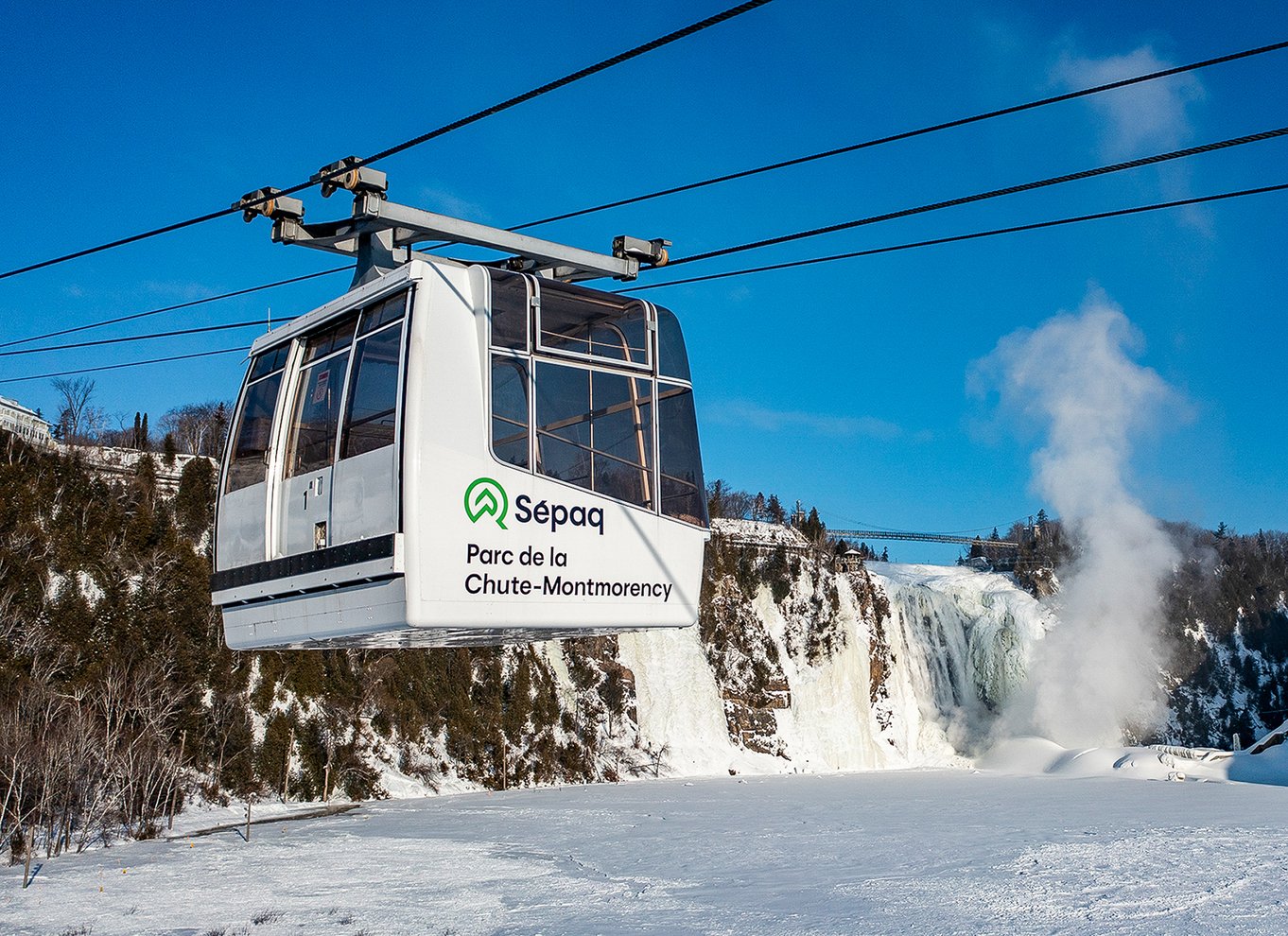 Quebec City: Montmorency Falls med svævebanetur