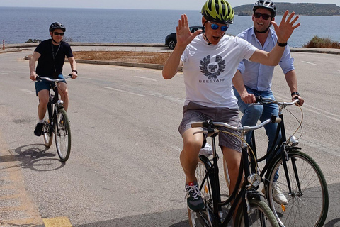 Aventura de ciclismo à beira-mar: Passeio em Atenas com parada para banho