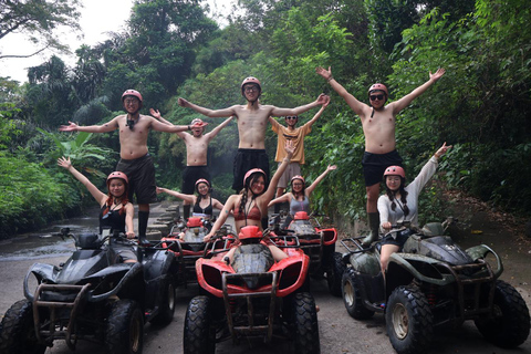 Ubud: Jungle ATV Adventure with Barong Cave & Rice Fields