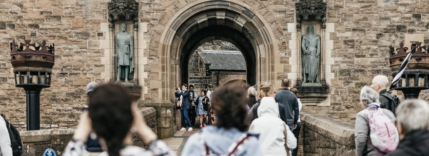 Édimbourg : visite du château et de la vieille ville avec billets, carte et guide