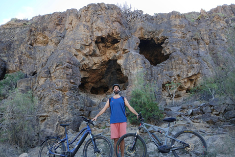 Maspalomas-fataga-ayagaures by e-bike through ravines