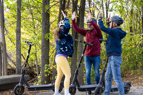 Visite guidée de l&#039;heure d&#039;or en scooter électrique - Vieux-Québec et Beach Break