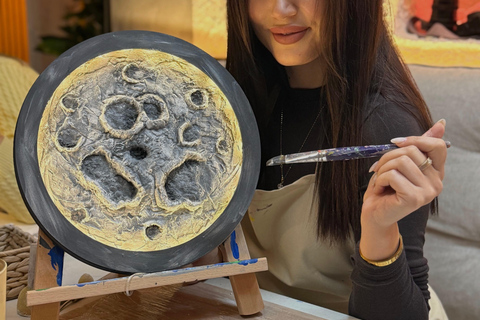 Antalya: Illuminated Moon Decor Workshop Relief & LED Light
