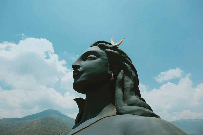 Från Bangalore: Dagsutflykt till Lepakshi-templet och Adiyogi-statyn