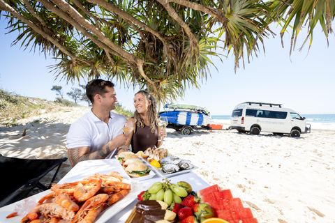 Bribie Island: Sea to Table 4WD, Kayak, & Seafood Lunch Tour