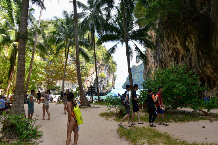 Krabi: odissea delle isole Hong e Paradise in motoscafoTour panoramico con kayak