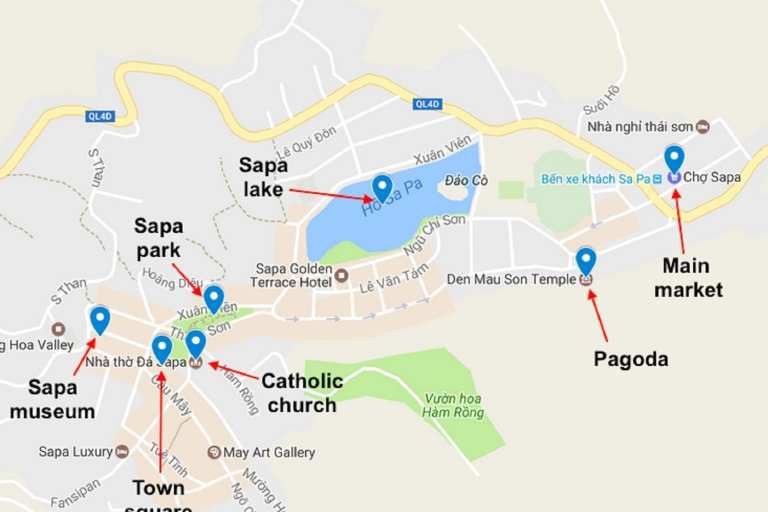 Z Hanoi: Wycieczka autobusowa z wędrówką po Sa PaPrywatna wycieczka z pobytem w 5-gwiazdkowym hotelu