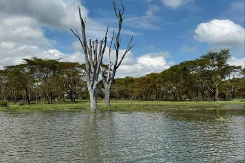 Nairobi: Giro in barca del Lago Naivasha e Parco Nazionale Hell&#039;s GateNairobi: escursione di un giorno alla Porta dell&#039;Inferno e al lago Naivasha