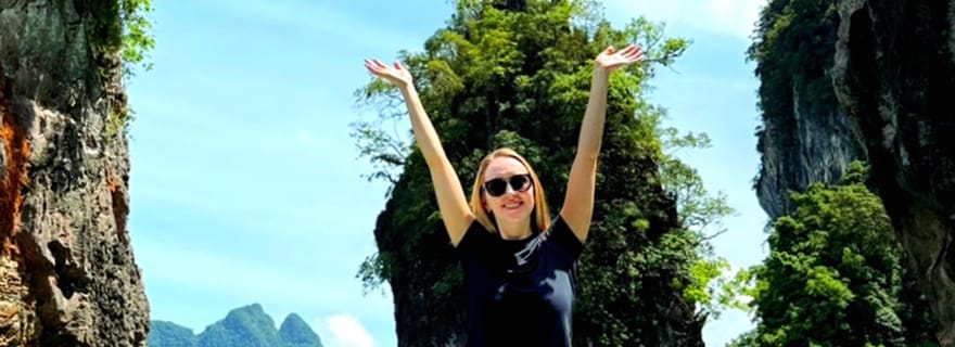 Phuket ou ailleurs : bateau privé, lac Cheow Lan, grotte diamant