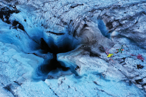 Ice climbing at Sólheimajökull