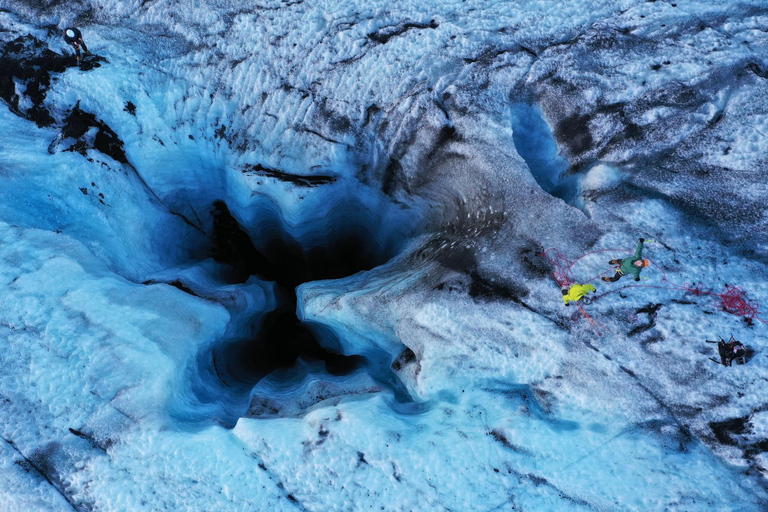 Ice climbing at Sólheimajökull