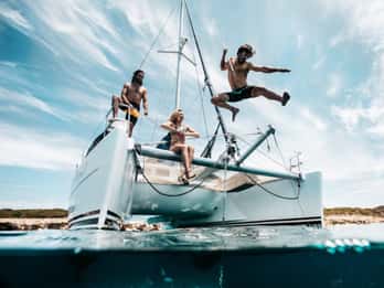 Cannigione: Catamaran daily tour to La Maddalena Archipelago