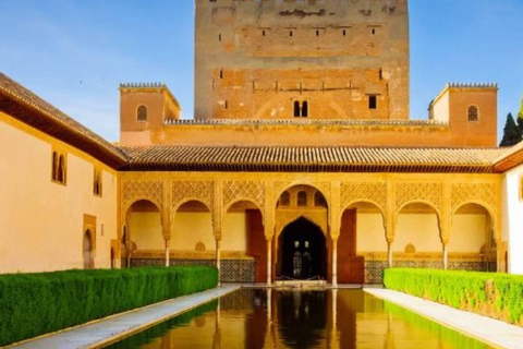 Granada: Alhambra and Nasrid Palaces Tour without Tickets French. Buy your own tickets for Alhambra and join the tour