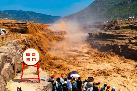 Shaanxi: Hukou Waterfall Entry Ticket Ticket + Shuttle Bus