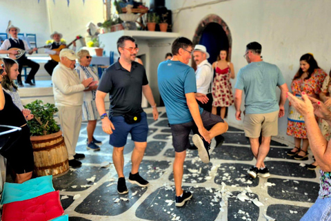 Santorini: Plate-Smashing Show & Fira Walking Tour