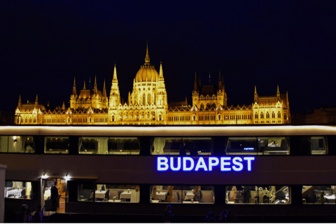 Budapest: Unlimited Prosecco Sightseeing Cruise Unlimited Prosecco and Aperitivo Spritz Crusie
