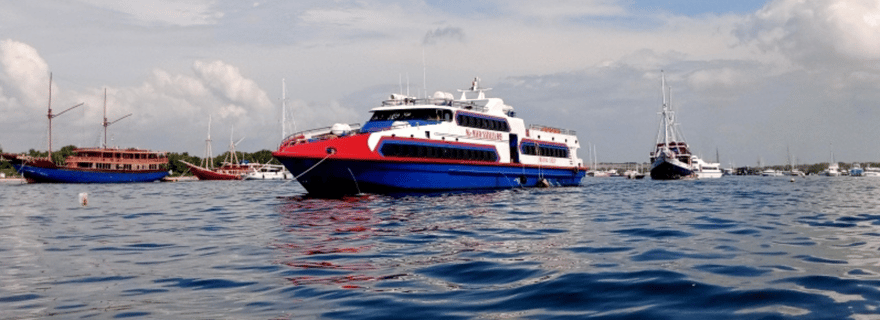 Bali : billet de bateau rapide vers/depuis l'île de Gili