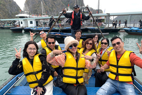 Hanói: Viagem de 1 dia à Baía de Ha Long - Cruzeiro de luxo AmethystCruzeiro de dia inteiro na Baía de Halong com Ametista (todos os destinos)