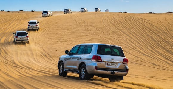 From Doha: 4WD Desert Excursion to Khor Al Adaid Inland Sea