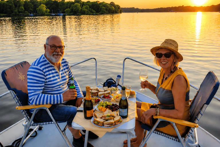 Potsdam 2-Hour Private Cruise with Wine or Prosecco for Two Private 2-Hour Potsdam Cruise with Wine or Prosecco for Two