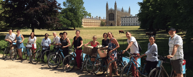 Cambridge: Prohlídka zajímavostí města s průvodcem na kole
