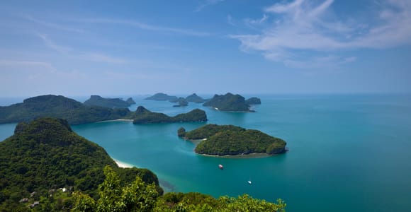 From Koh Samui or Koh Phangan: Ang Thong Marine Park Tour