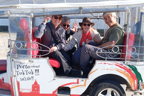 3-Hour Private Tuk-Tuk Tour of Porto: Highlights + Local Guide Porto Tour: One tour, a thousand stories by Tuk Tuk - 3 hours
