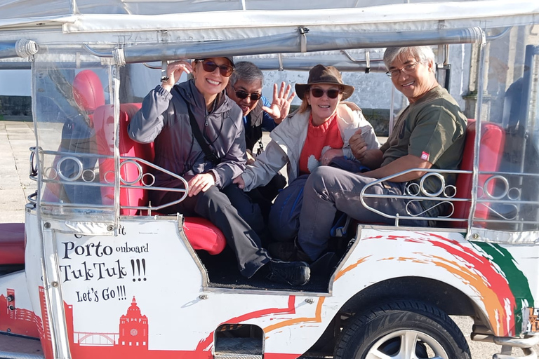 3-Hour Private Tuk-Tuk Tour of Porto: Highlights + Local Guide Porto Tour: One tour, a thousand stories by Tuk Tuk - 3 hours