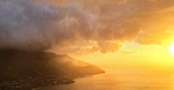 Sunset Explorer! Scenic Mountain Hike in Seychelles