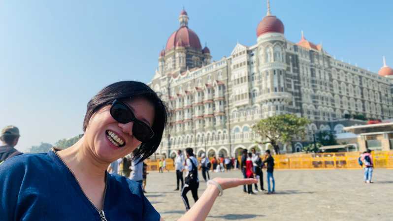 Mumbai: tour privato della città con tour delle grotte di Elephanta