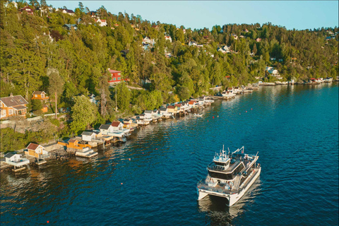 Oslo: Guided Oslofjord Cruise by Silent Electric BoatOslo: Guided Oslofjord Cruise by Electric Boat