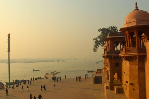 Varanasi erfgoed wandeltour halve dag met Ganga Aarti