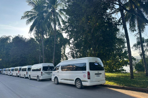 Luang Prabang to Nong Khiaw and vice versa by Daily Minivan Private: Nong Khiaw to Luang Prabang