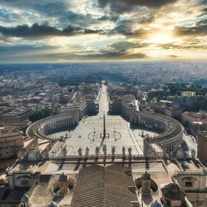 Vatikan: Petersdom, Domkuppel, Gräber + Audio