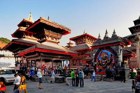Visita della piazza Durbar di Kathmandu
