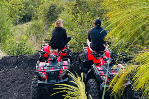 Bali: Mount Batur ATV Sunrise with Breakfast and Hot Spring Tandem ATV Sunrise & Hot Spring with Round Transfer