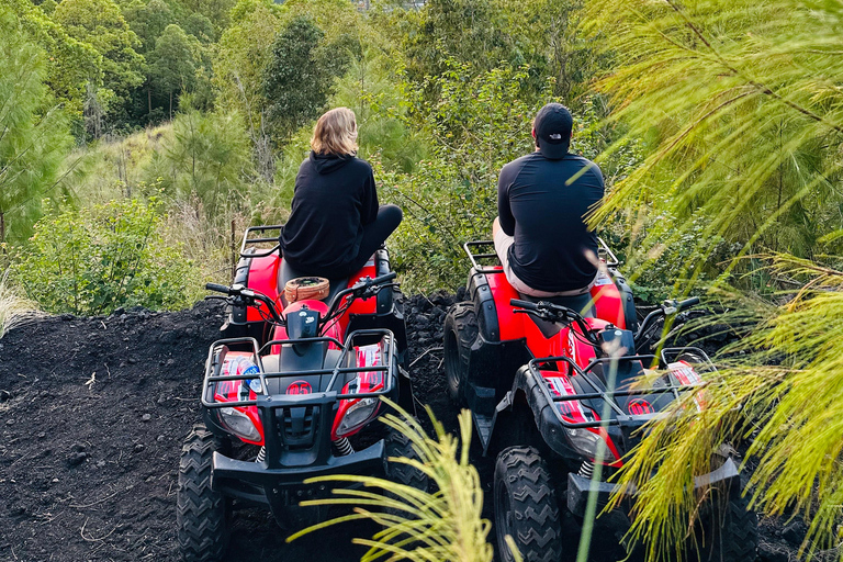Bali: Mount Batur ATV Sunrise with Breakfast and Hot Spring Tandem ATV Sunrise & Hot Spring with Round Transfer