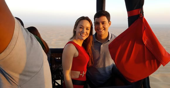 Dubai: Private Hot Air Balloon Tour Over the Dubai Desert