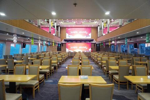 Qiantang River Night Cruise First Deck: Hall Seating