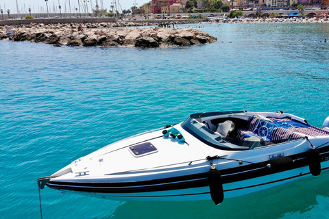 Menton: Boat rental with skipper Menton: Boat rental with skipper - 2 hours